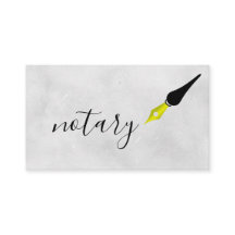 Notar Agent Pen Logo Freelance Calligraphy Writer