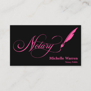 Notar Federleihe Unterzeichnung türkisfarben Gesch Visitenkarte