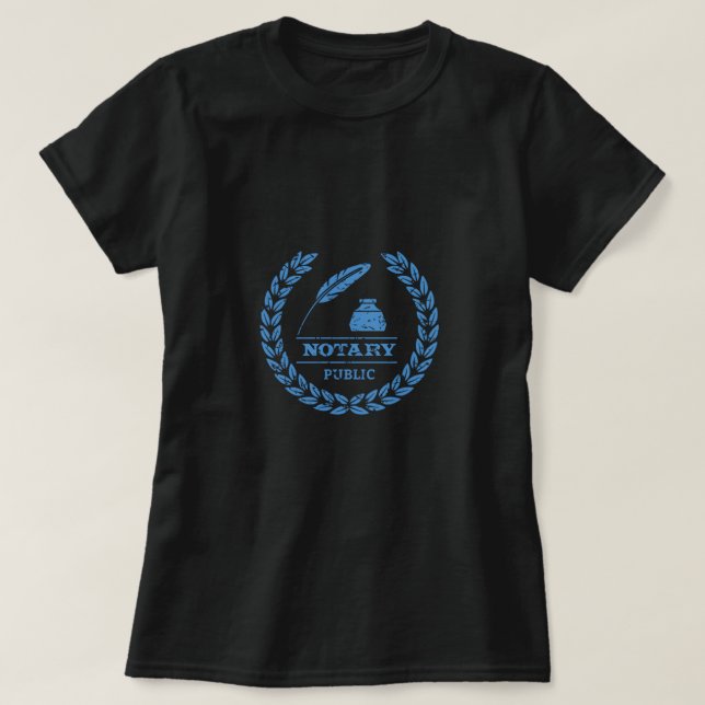 Notar-Geschenk des Staatsanwalts T-Shirt (Design vorne)