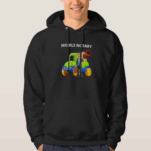 Notar-Notar-Agent Hoodie (Vorderseite)