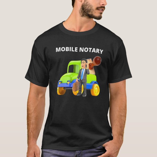 Notar-Notar-Agent T-Shirt (Vorderseite)