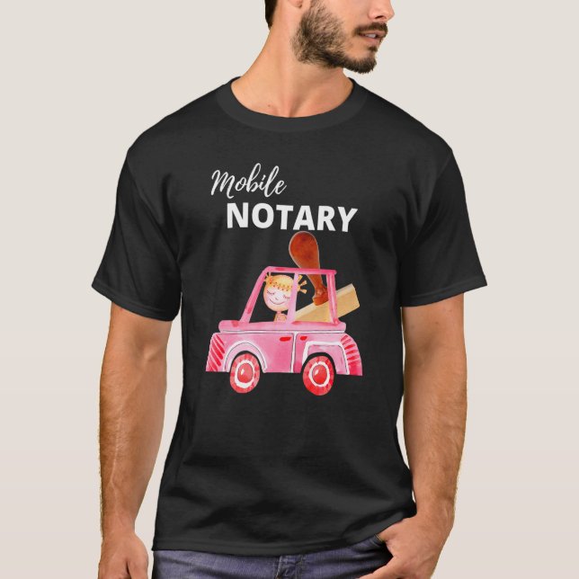 Notar-Notar-Agent T-Shirt (Vorderseite)