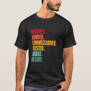 Notar Rechtswissenschaftsstudent zukünftiger Anwal T-Shirt