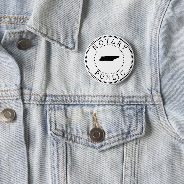 Notar Tennessee Public Button (Beispiel)