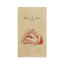 Notar-Vintage Stift-Handeinfaches cooles