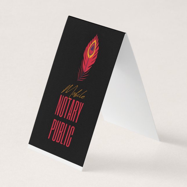 Notare Visitenkarten (Vorderseite)