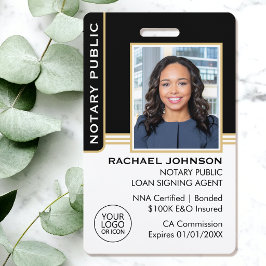Notarkredit Signieren Agent ID Black Gold Ausweis