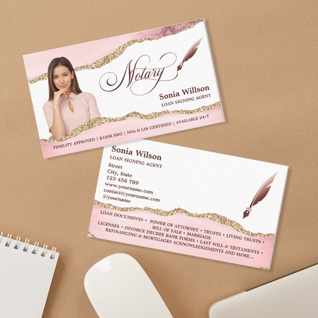 Notarkredit Signierung Agent QR-Code Einfügen von  Visitenkarte (Von Creator hochgeladen)