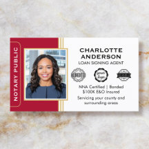 Notarsignatur im klassischen Stil - Agent-ID Red G