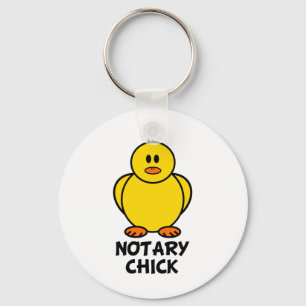 Notary Chick Schlüsselanhänger