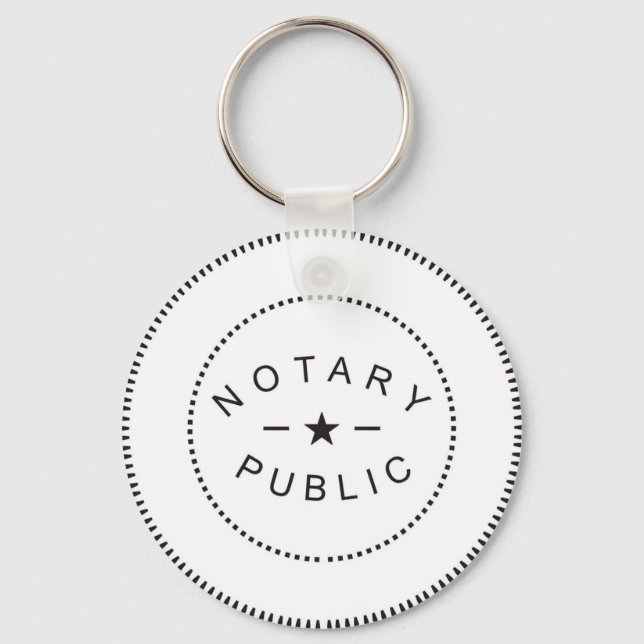 NOTARY PUBLIC ACCESSORIES SCHLÜSSELANHÄNGER (Vorderseite)