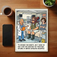 Notaufnahme-Abenteuer Cartoon