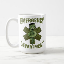 Notaufnahme Frankenstein Krankenschwester Hallowee Kaffeetasse