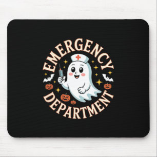 Notaufnahme Halloween-Notfallstation Mousepad