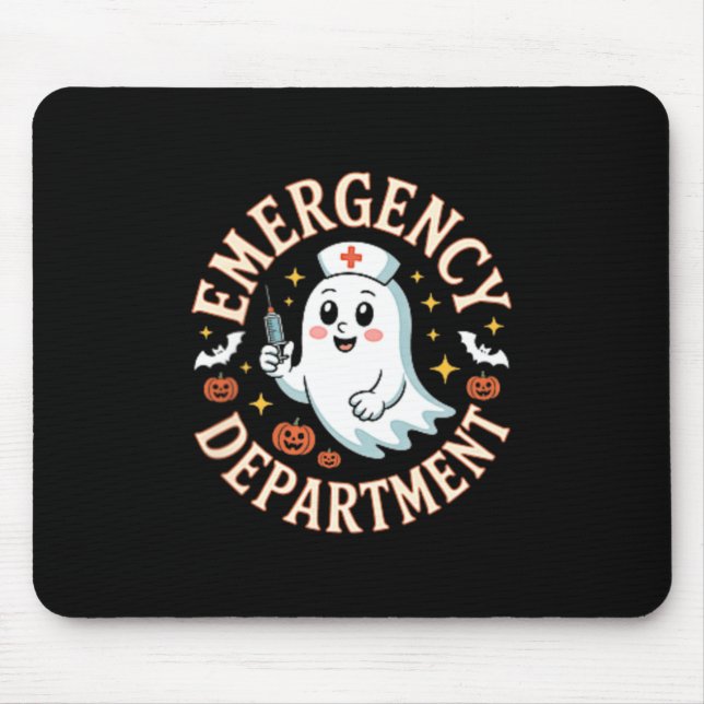 Notaufnahme Halloween-Notfallstation Mousepad (Vorne)