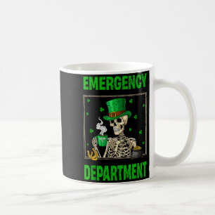 Notaufnahme Skelett Krankenschwester Patrick Tag Kaffeetasse