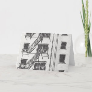 Notausgang Feiertagskarte