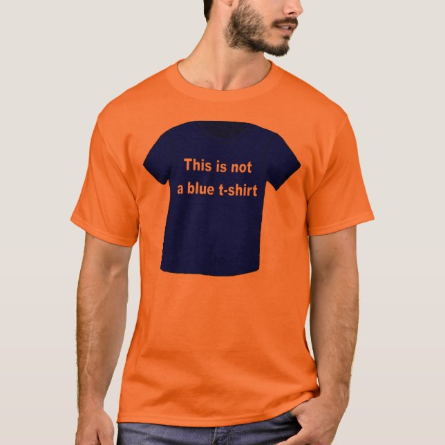 NotBlueTshirt T-Shirt (Vorderseite)