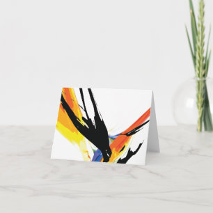 Note Card_Bird of Paradise Art Karte