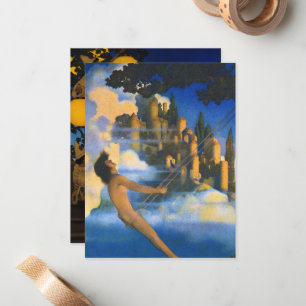 Note Card by Maxfield Parrish Mitteilungskarte