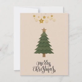 Note Card Christmas  Mitteilungskarte
