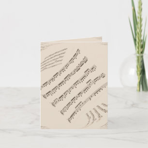 Note Card - Denken Sie an Sie Karte