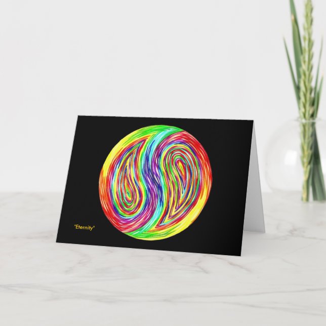 Note Card "Eternity" Karte (Vorderseite)