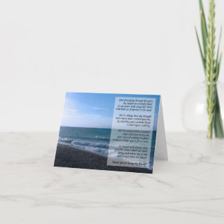 Note Card für Lieblingsgedichte Karte