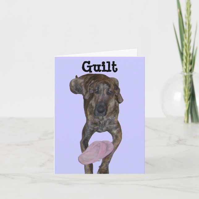 Note Card "I'm Sorry" Karte (Vorderseite)