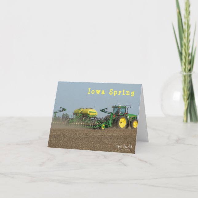 Note Card - Iowa Spring Karte (Vorderseite)