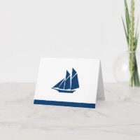 Note Card Sailboat