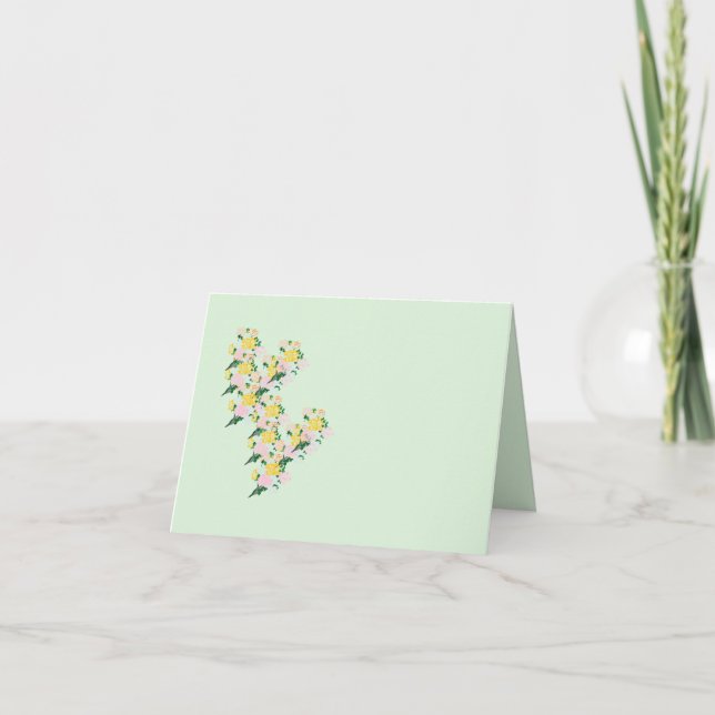 Note Card: Spring Flowers (Vorderseite)