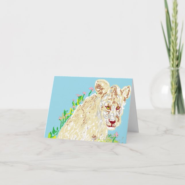 Note Card, weiße Standard-Umschläge im Lieferumfan Karte (Vorderseite)