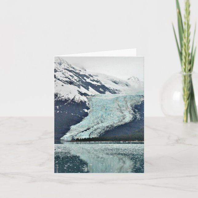 Note Card - Whitter-Uni Fjord Karte (Vorderseite)
