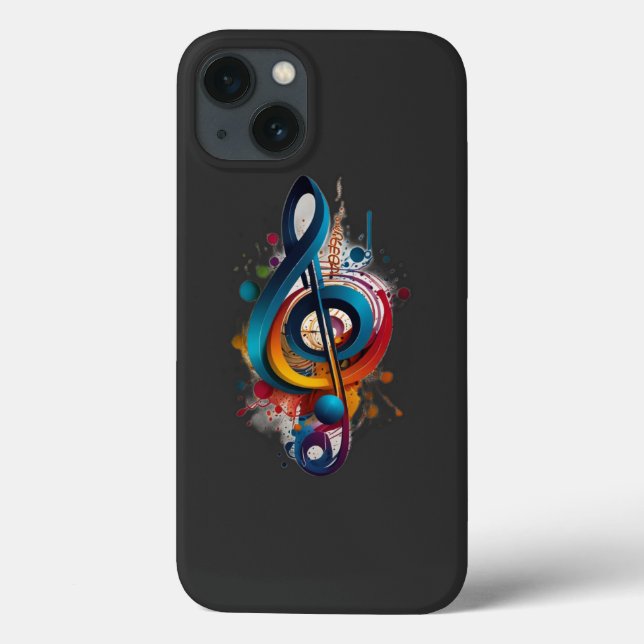 Note Musik Case-Mate iPhone Hülle (Rückseite)