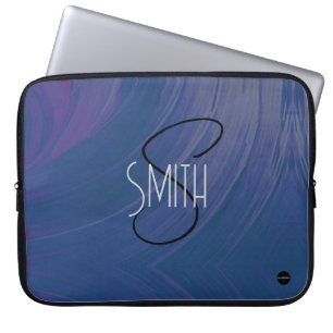 Notebook-Abdeckung Orange Swirl HAMbyWG Laptopschutzhülle