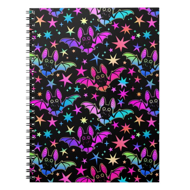 Notebook "Bats" Notizblock (Vorderseite)