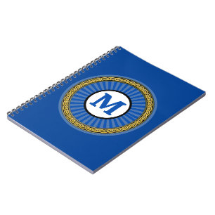 Notebook - Blau - Personalisiert - Erste Schritte Notizblock