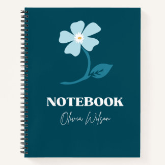 Notebook blossom notizbuch