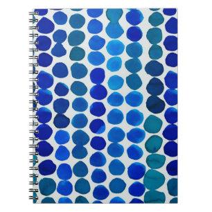 Notebook - Blue Dots! Notizblock