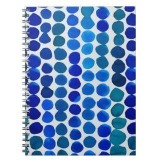Notebook - Blue Dots! Notizblock