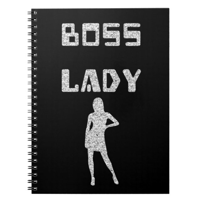 Notebook - Boss Lady Notizblock (Vorderseite)