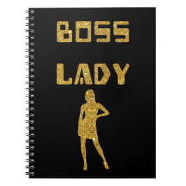 Notebook - Boss Lady Notizblock