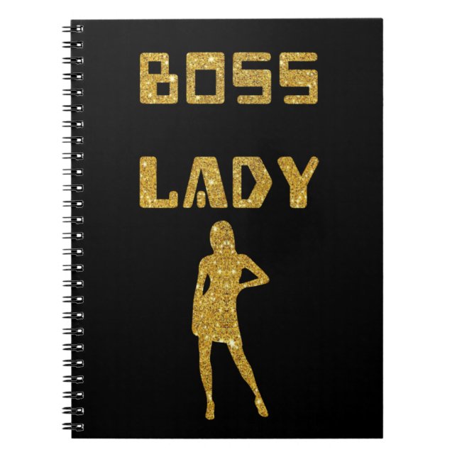 Notebook - Boss Lady Notizblock (Vorderseite)