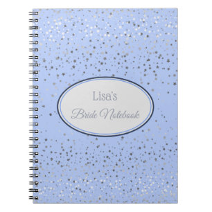 Notebook-Brides Petite Stars Blues Notizblock