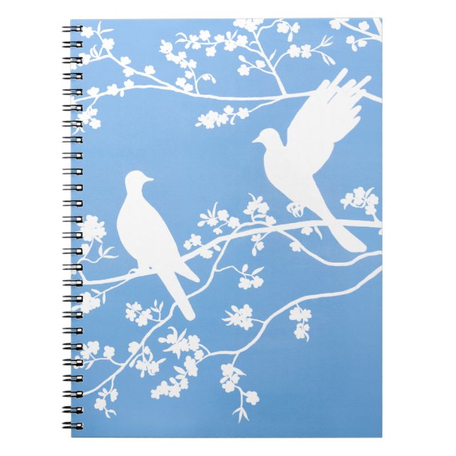 Notebook - China Doves Notizblock (Vorderseite)