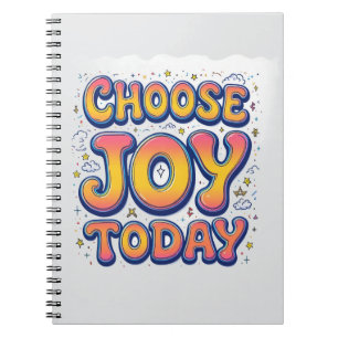 Notebook "Choose Joy Today" Notizblock