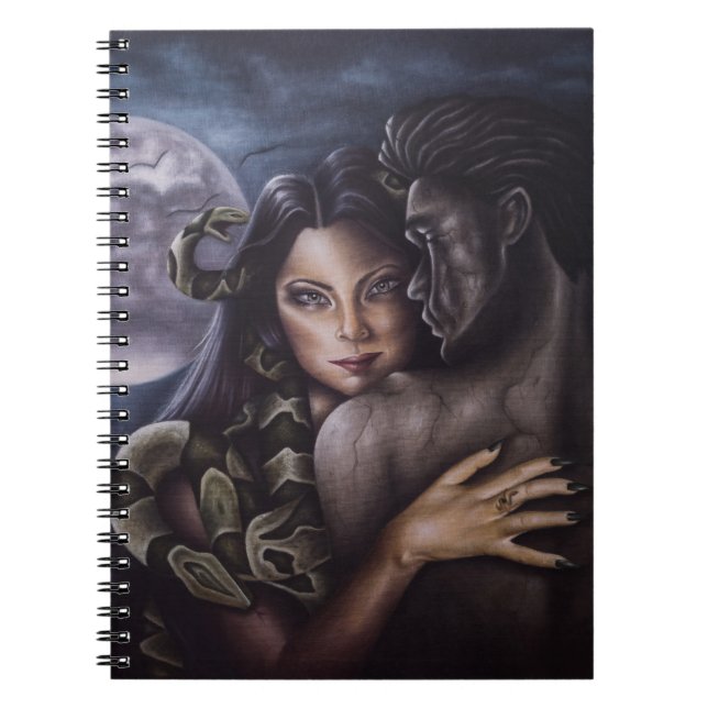 Notebook der Zauber der Qualle Notizblock (Vorderseite)