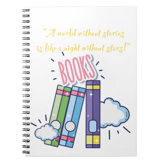 Notebook des Autors Notizblock (Vorderseite)