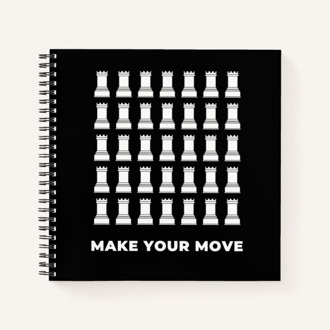 Notebook des Schachspielers | Schach-Lover-Traum Notizbuch (Vorderseite)